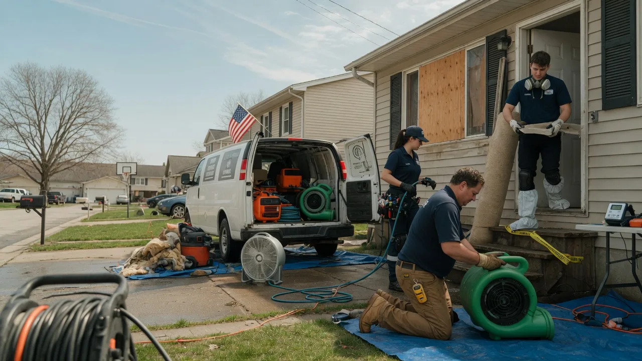 Water Damage Restoration in Folsom, LA near me